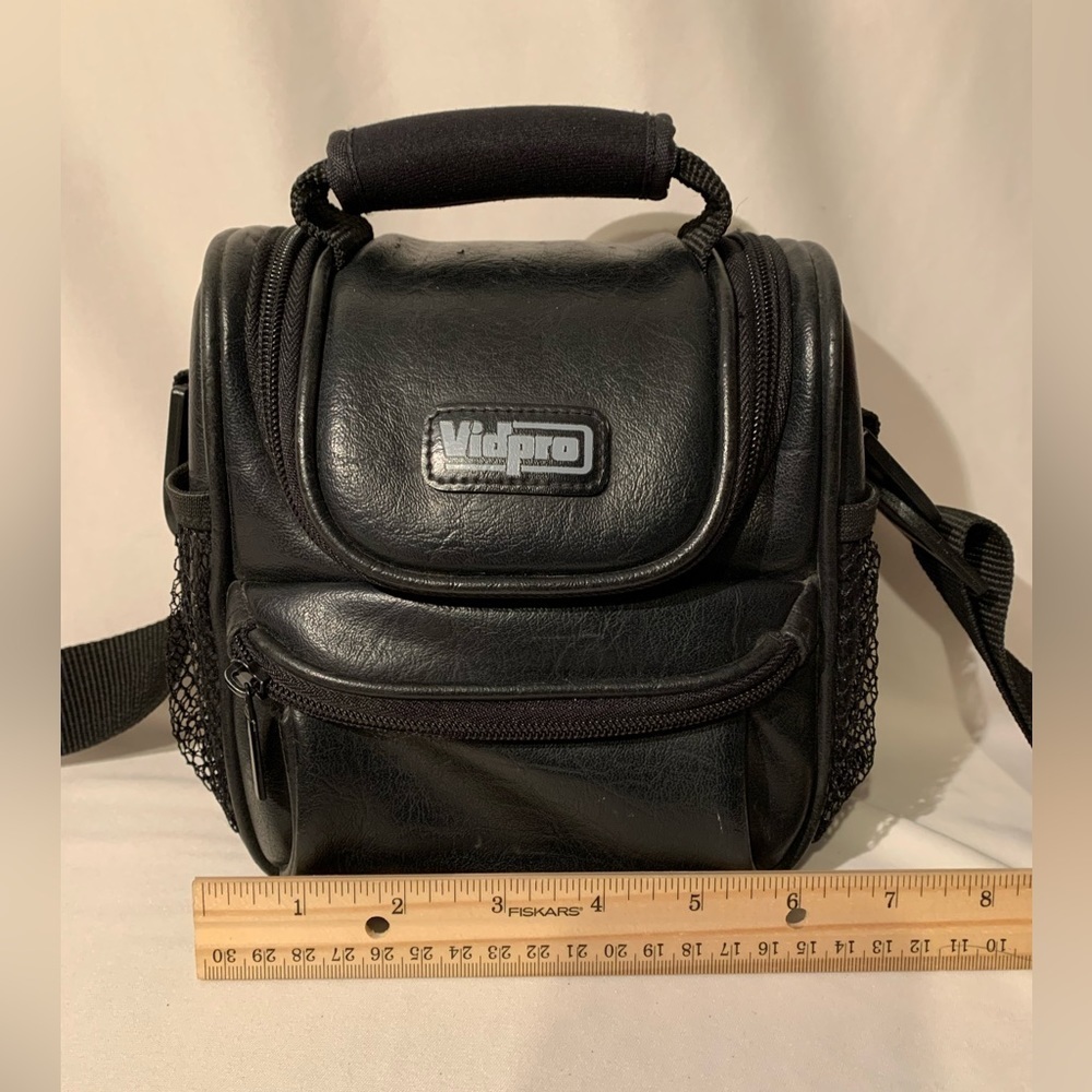Vidpro Black Camera Camcorder Bag Small Detachable Shoulder Strap - Picture 9 of 10